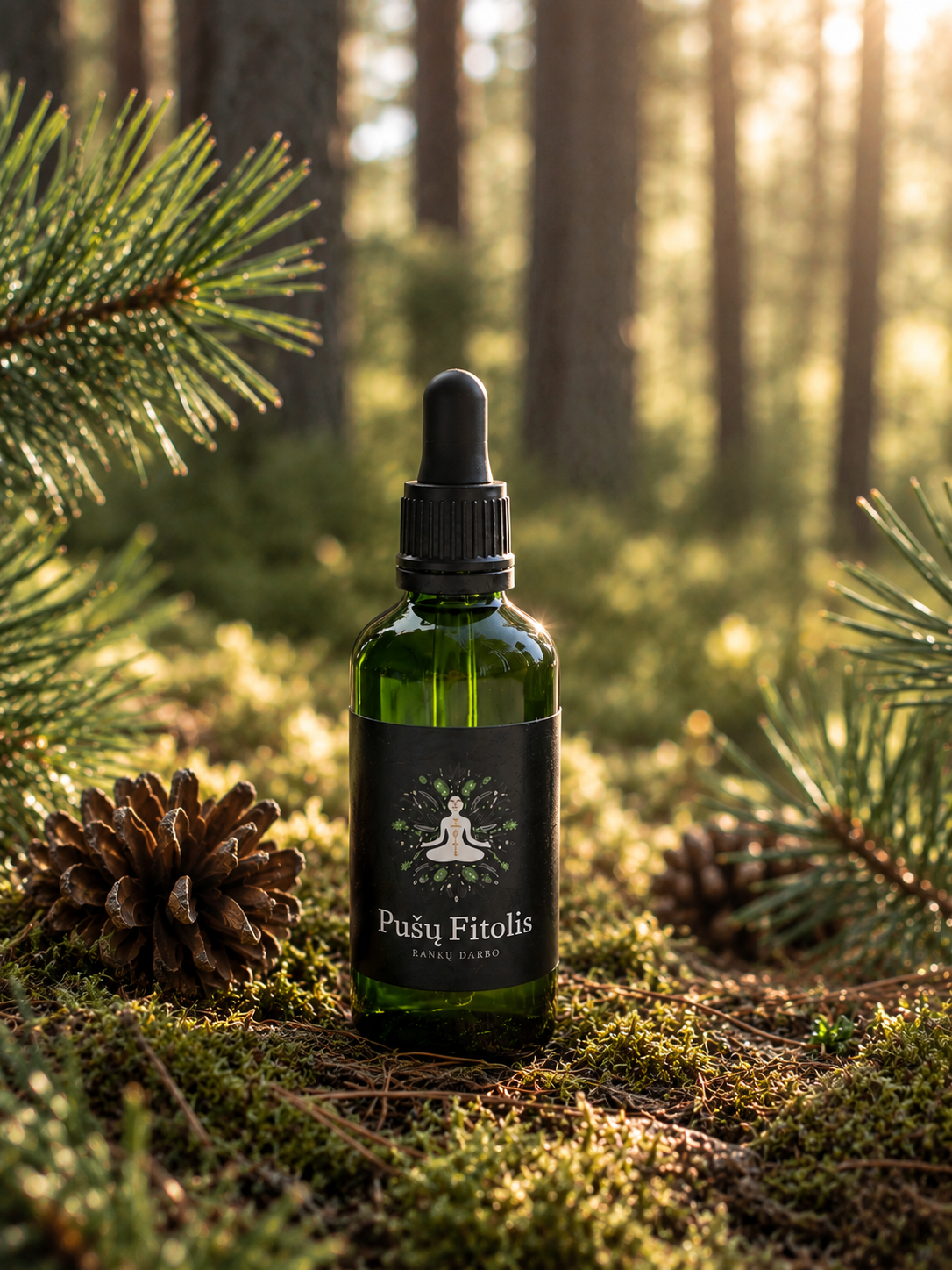 Pušų aliejus (fitolis) - 50ml